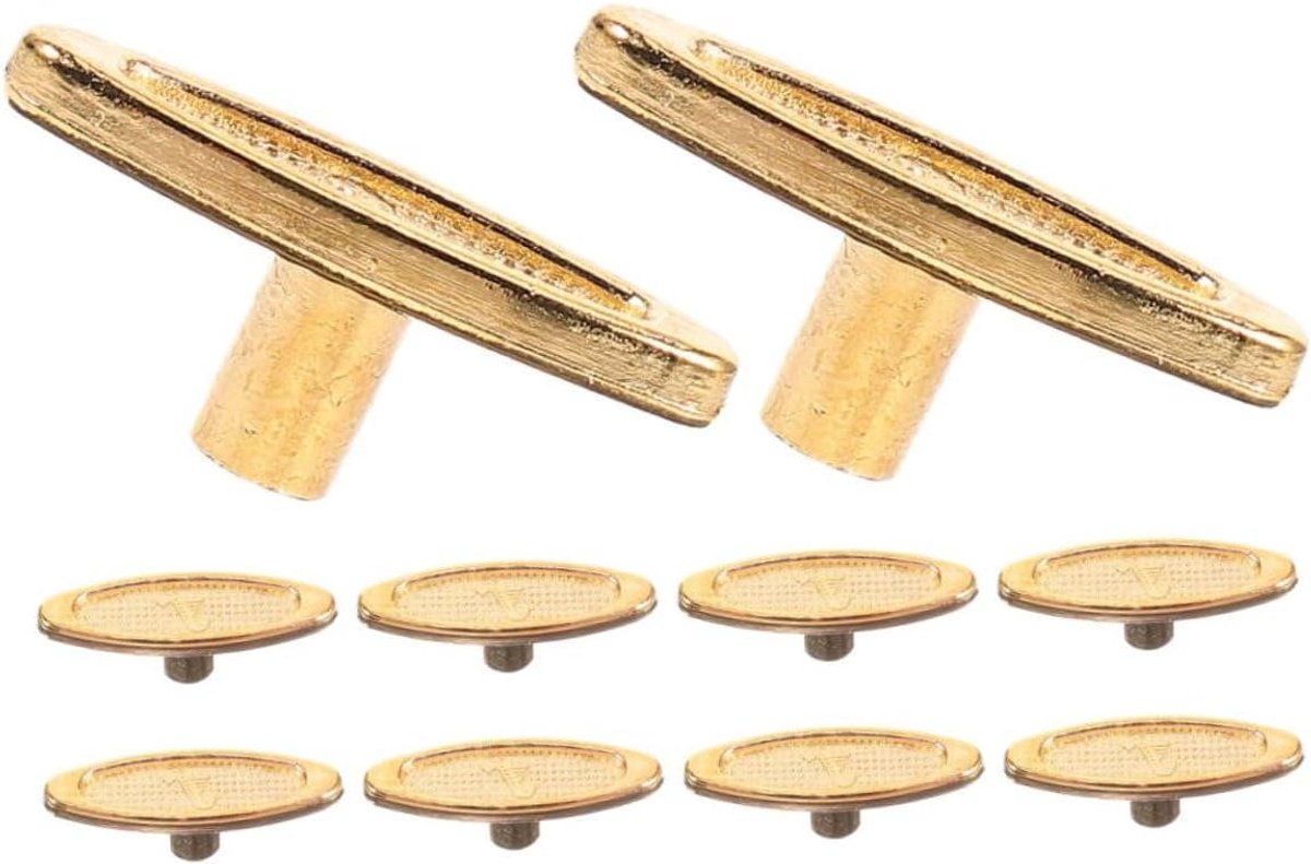 Muziekdoos Opwindsleutels - Vervangende Sleutels Muziekdoos - Muziekdoos Repareren - Eenvoudig Ontwerp - 2.5 cm - Goud