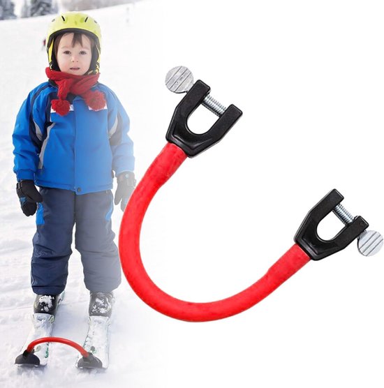 Ski-trainingshulpmiddel, Draagbare Skitipconnector Snelheidsregeling Compact Duurzaam voor Beginners Skitrainingshulp voor skipunten
