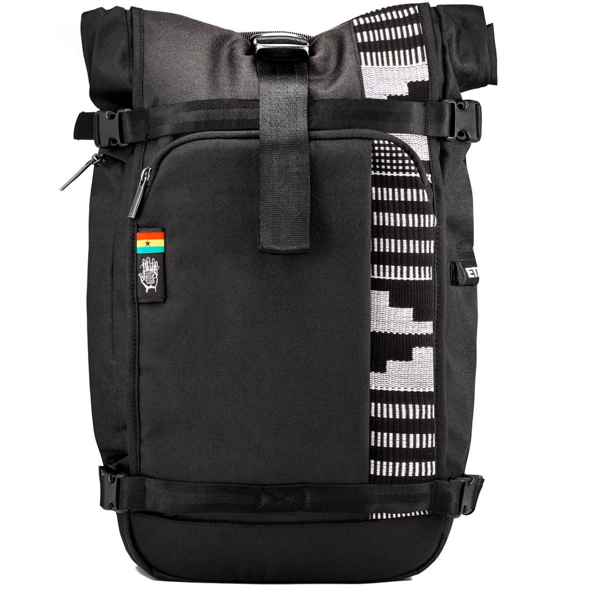 Ethnotek Raja Lite Ecopack 30 - Lichtgewicht Rolltop Rugzak met laptopvak - 30L - Gerecycled & Weerbestendig