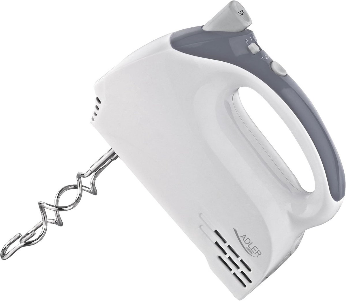 Adler AD 4201 hand mixer, white/grey