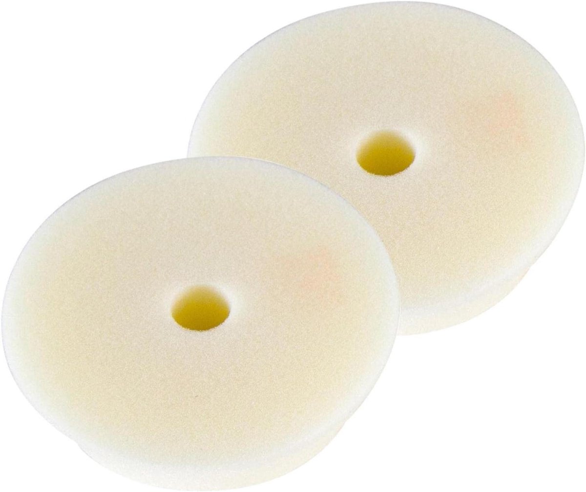 Polijstspons Set - Polijstpads Wit - Auto Polijsten - Open Cel Structuur - 2 Stuks 130-150mm - Wit