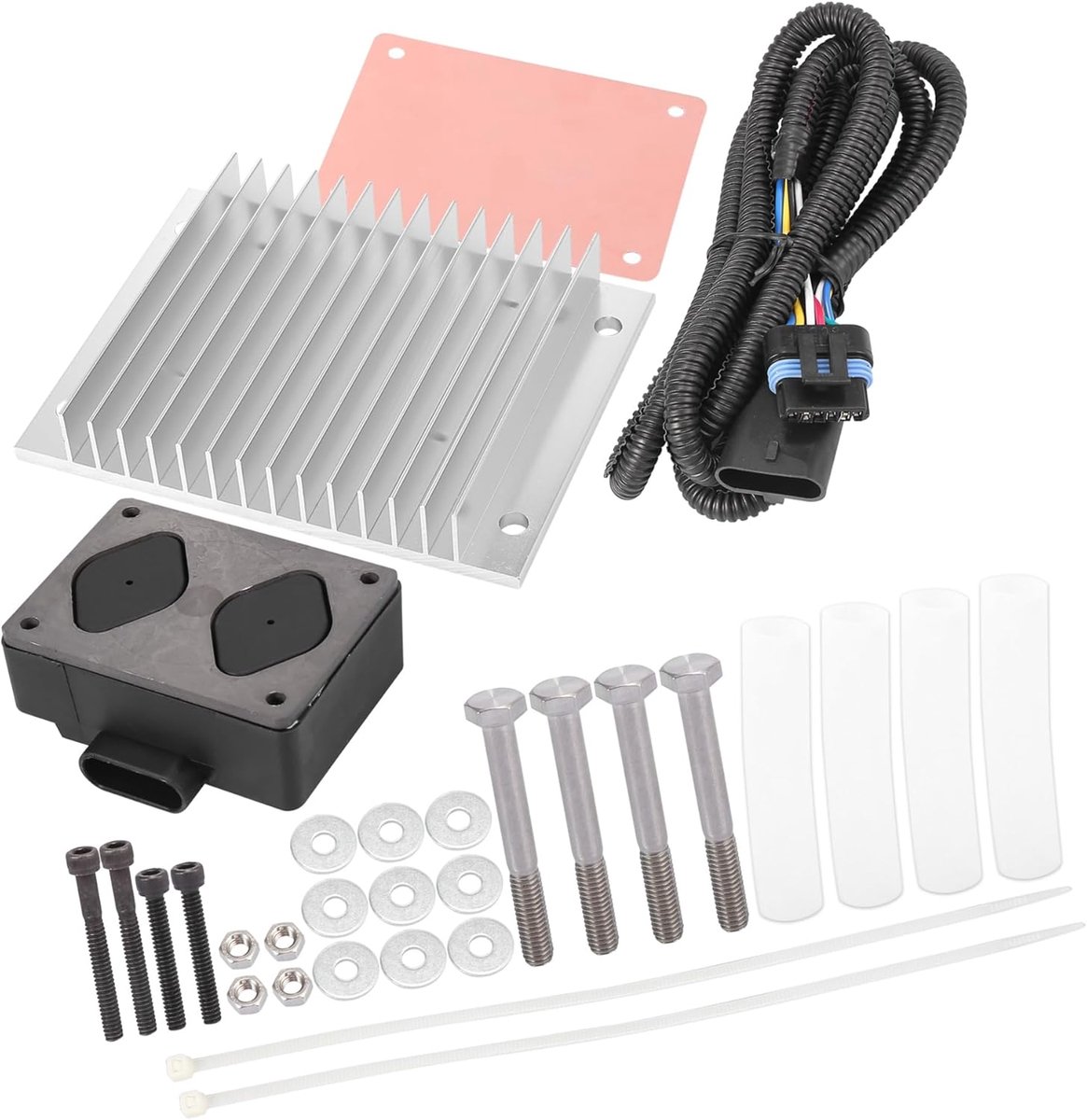 Brandstofinjectie pomp - Aandrijfmodule kit - Motor reparatie - Directe vervanging - 24x19x6 cm - Zilver