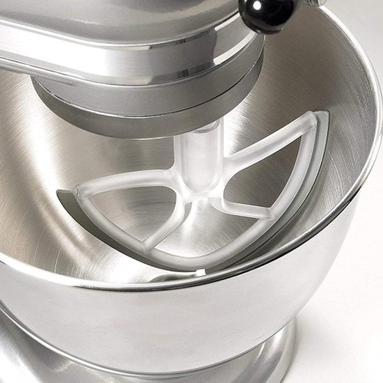 Flexibele Klopper voor Keukenmachine - Vervangende Mixer Accessoire voor 5QT en Bowl-Lift Mixers, Perfect voor Kloppen en Mengen — afbeelding 4