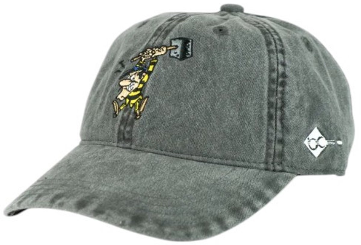 Grantler Club: Joe Dalton Pet / Lucky luke– Dad Hat – Grijs – Bavarian Caps – 58 cm