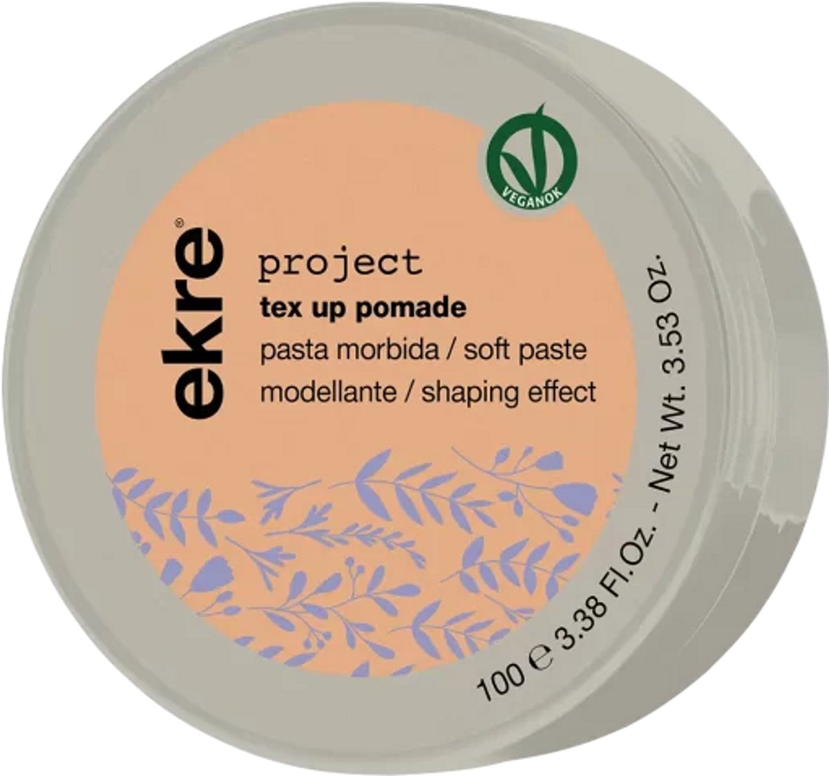 Ekre - Project Tex Up Pomade Strong Fix - 100 ml