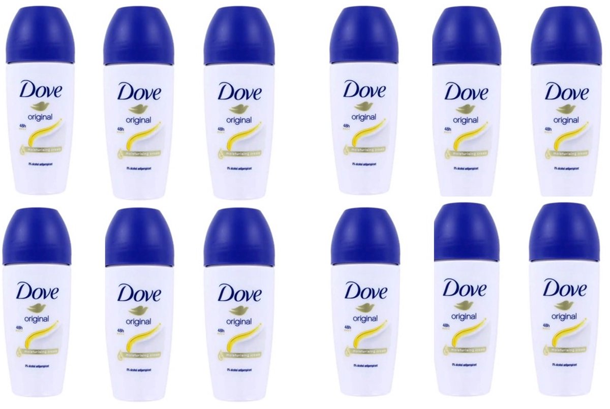 Dove - Deodorant - Roller - Original - 12x 50ml