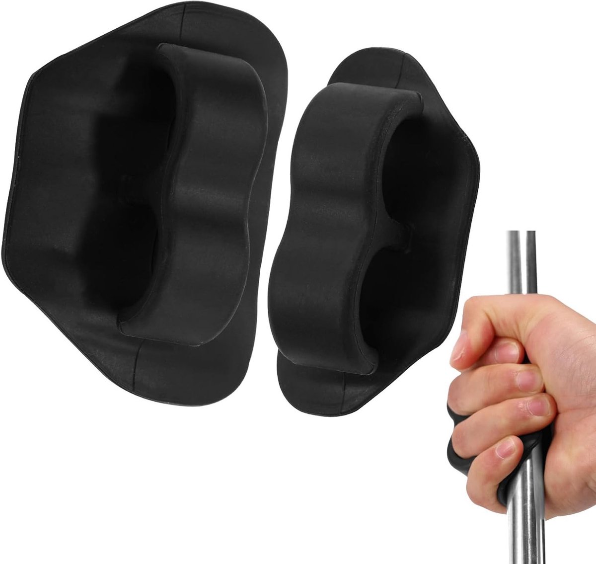 Golf Grip Training Tool Set - 2 Siliconen Grip Hulpstukken voor Beginners, Verbeter Swing en Houding, Ideaal voor Golf Oefeningen