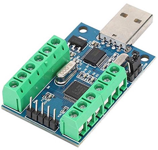USB dataverzamelings ADC-module, USB-interface 10-kanaals 12-bits ...