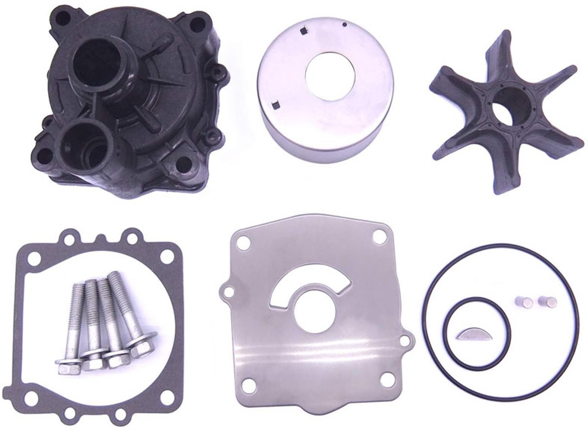 Buitenboordmotor Waterpomp Reparatieset met Behuizing - 150 tot 300 PK - Vervangt 61A-W0078-01 / 18-3395 - Impeller Onderhoudsset