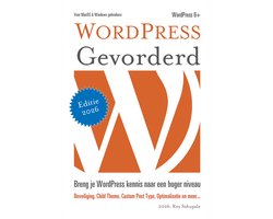 Omslag van WordPress Gevorderd