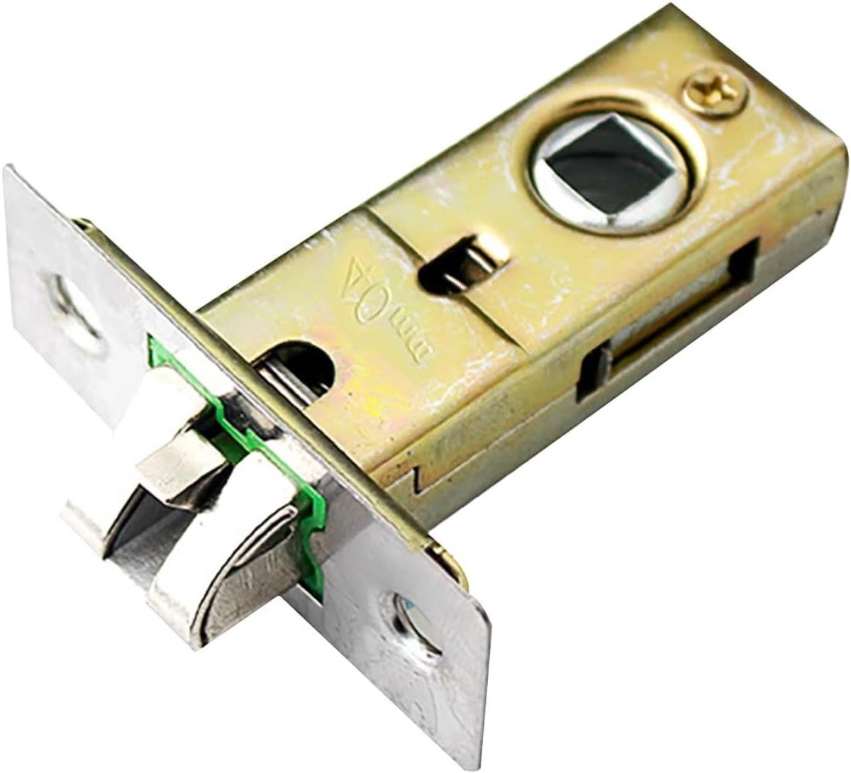 40mm Tubular Mortise Lock met Forked Tongue, Geluidsarme Deurhendel voor Interne Deuren, Verstelbare Leveren Deurhendels