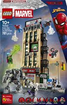 LEGO Marvel Spider-Man contre Mysterio : Le Daily Bugle - Kit de construction 76342