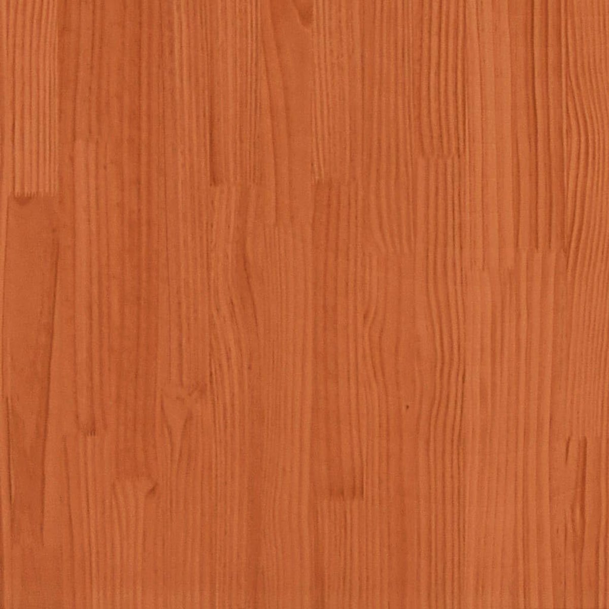 Eenpersoonsbed 90x200 cm massief grenenhout wasbruin – modern houten bedframe met lattenbodem, stevig en stabiel, geen boxspring nodig