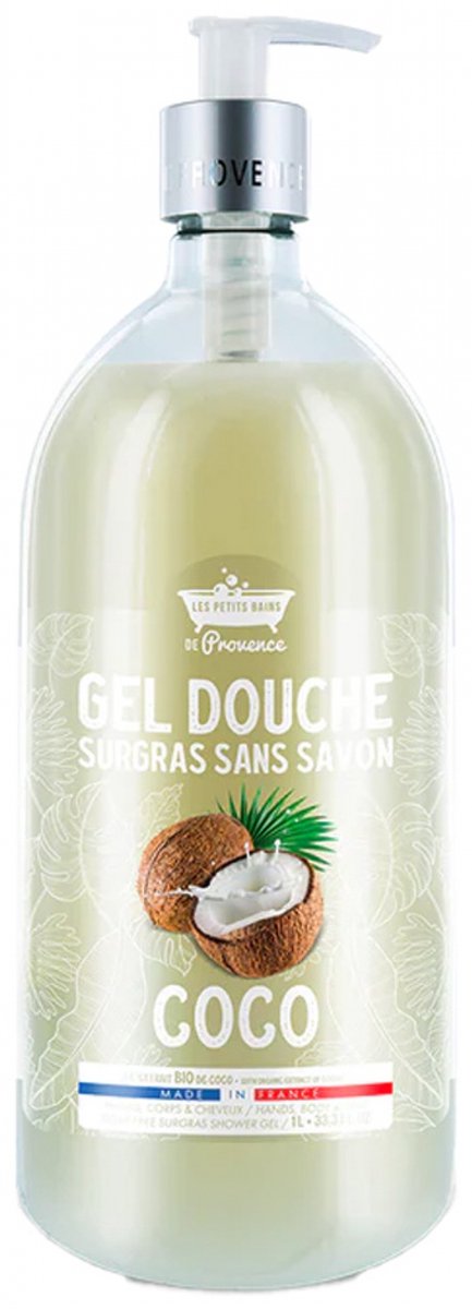 Les Petits Bains de Provence Kokosnoot Douchegel 1 L