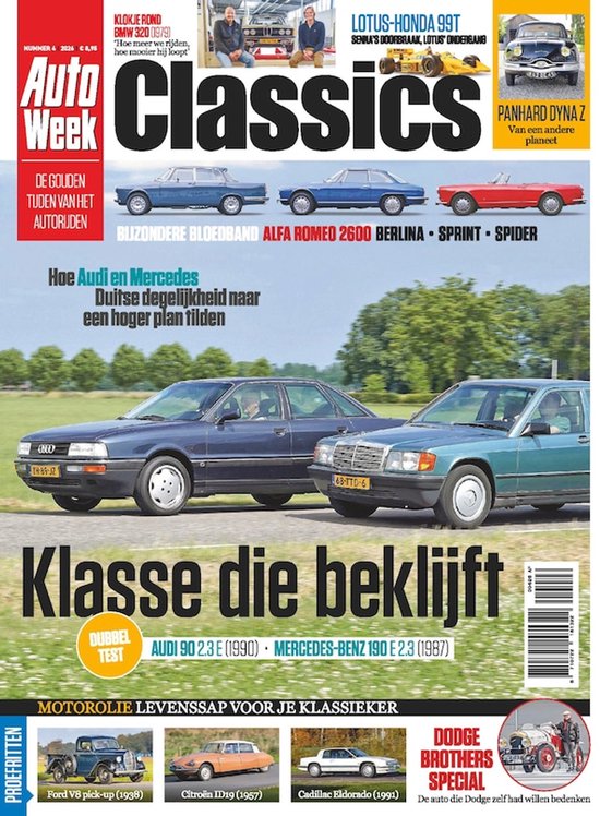 AutoWeek Classics 4-2026 - De gouden tijden van het autorijden