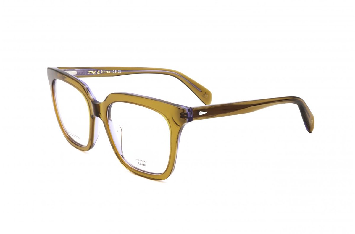 Rag & Bone RNB3076/G Green violet 54/18/145 WOMAN Brilmonturen