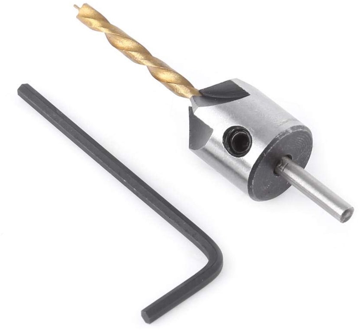 Complete Boor Set voor Houtbewerking - 3mm tot 10mm Houtboor met Zeskant Sleutel voor DIY Projecten en Kunststof Bewerking