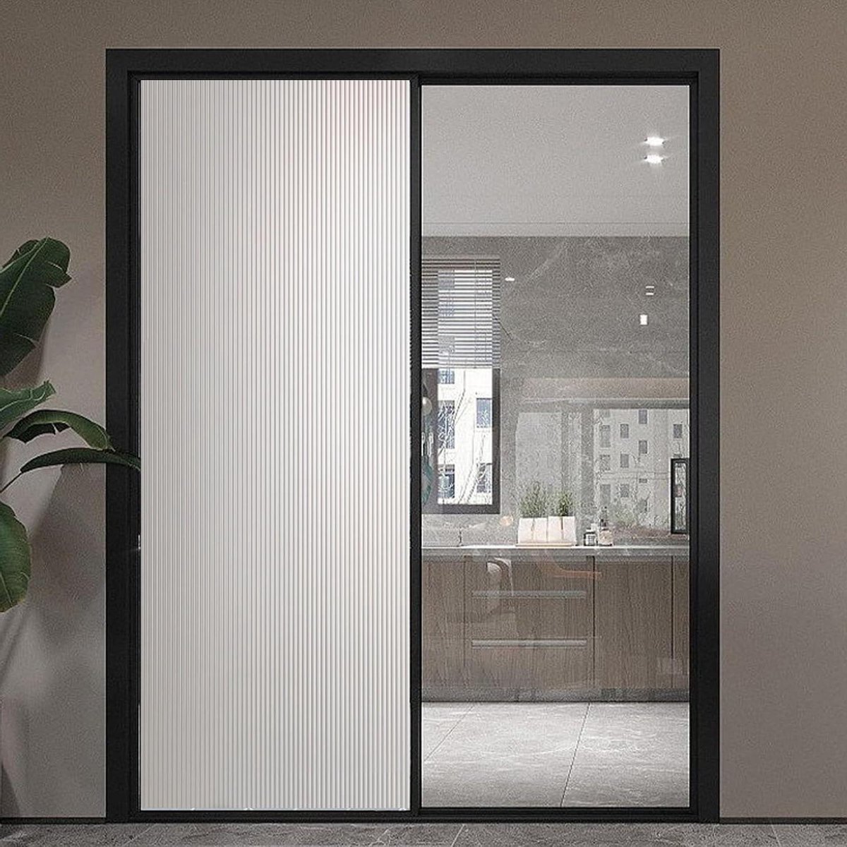 Raamfolie Privacy - Glasfolie Inkijk - Ramen Afschermen - UV-Beschermend - 120 x 1000 cm -