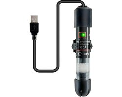 Aquarium Verwarmer - Vis Tank Heater - Water Temperatuur Regelen - Intelligente Temperatuurregeling - 10 W - Zwart