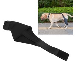 Ademend Kniebrace voor Honden - Beschermende Ondersteuning bij Letsel en Revalidatie van het Achterbeen - Ideaal voor Postoperatieve Zorg en Gewrichtsproblemen