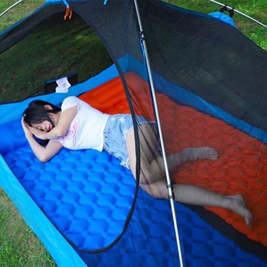 Kampeer Slaapmat - Opblaasbaar Matras Tent - Outdoor Kamperen - Vouwt Compact Op - 1.5 kg - null van Merkloos — afbeelding 2