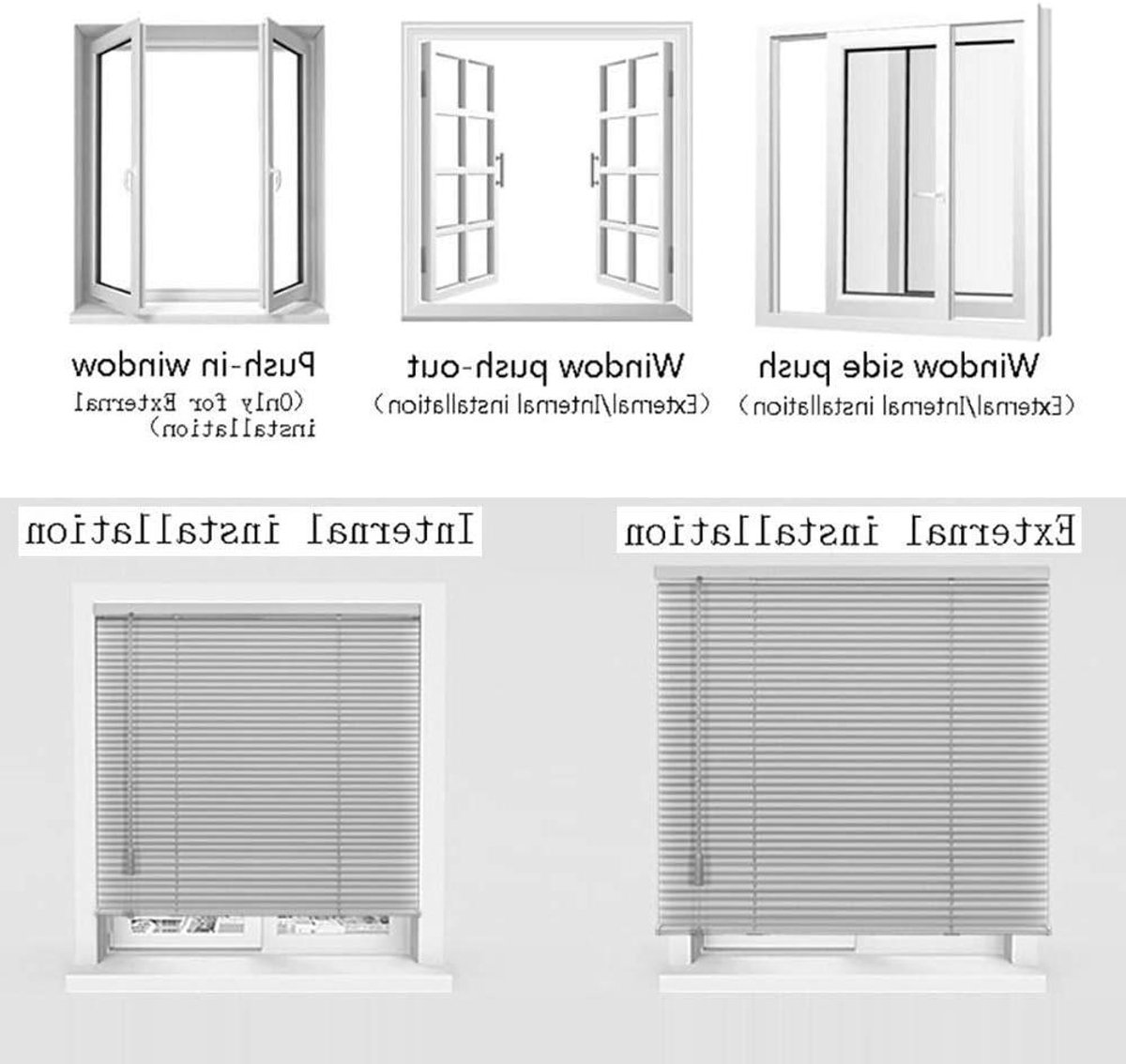 Aluminium Jaloezieën - Raambekleding Gordijnen - Lichtfiltering - Waterdicht en schimmelbe