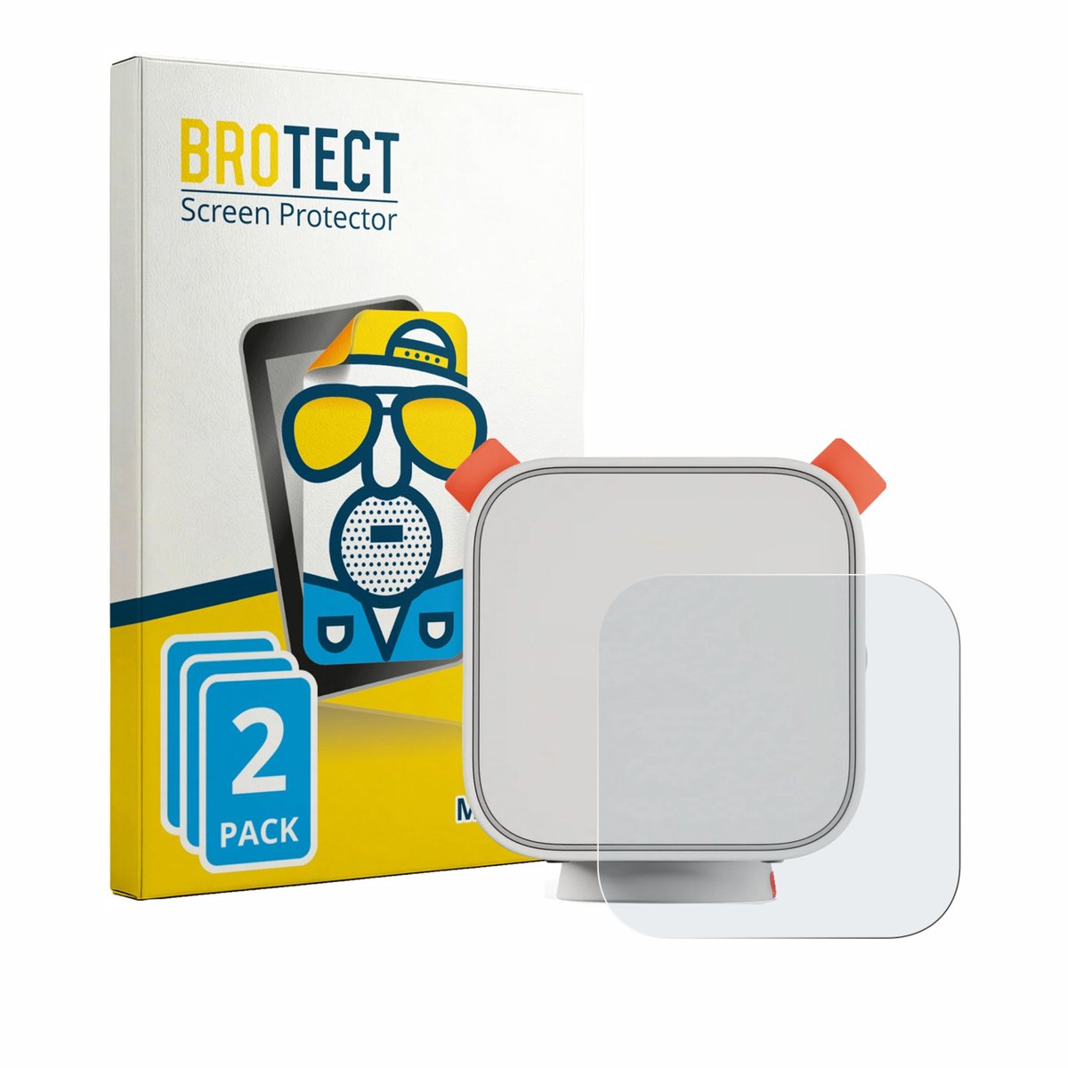 BROTECT - Screenprotector voor Yoto Player (3. Gen.) - Folie Beschermfolie matte 2 Stuks