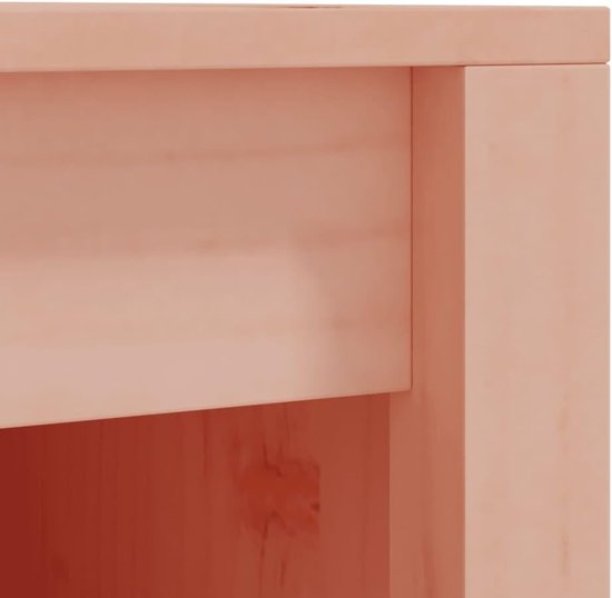 Buitenkeuken Kast - Tuinkast Opslag - Buiten Koken - Massief Douglas Hout - 106x55x64cm - Natuurlijk van Merkloos — afbeelding 4