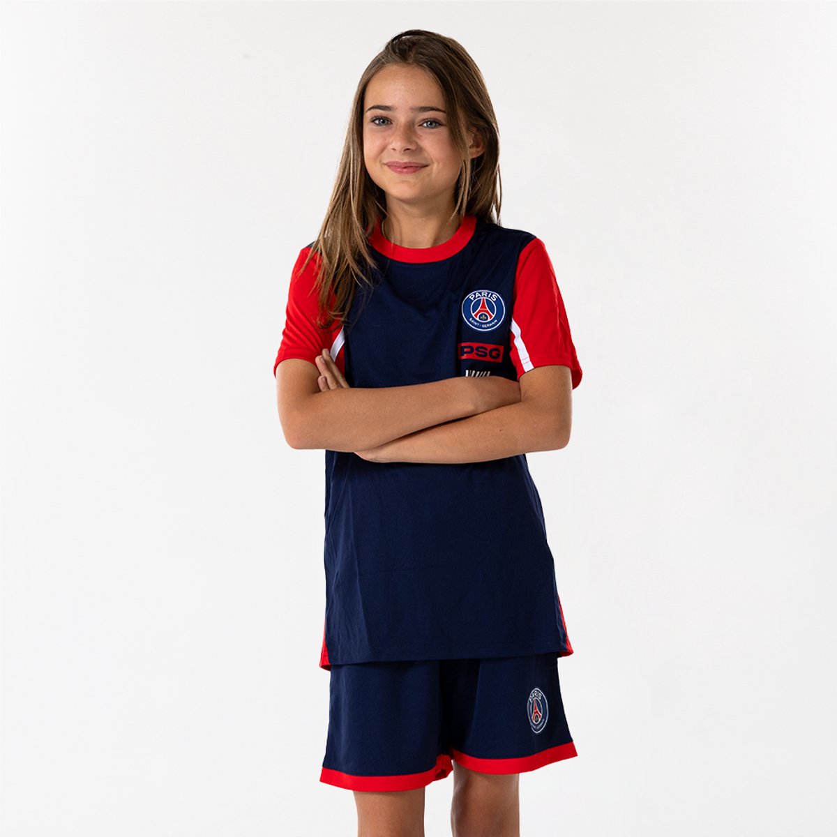 PSG Voetbaltenue Thuis 2025-2026 - Voetbal Tenue Kinderen - Shirt en Broekje - Jongens en Meisjes -- Maat 152
