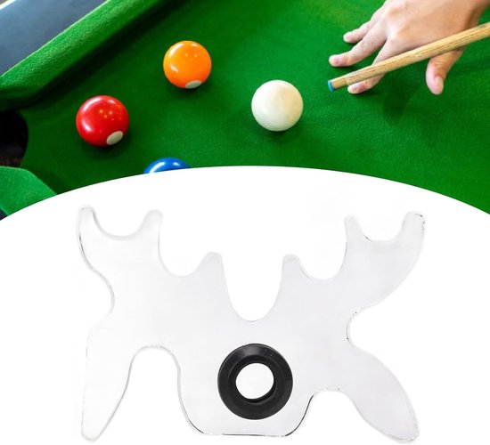 Billiard Bridge Head met Rubber, Perfect voor Pooltafel en Billiard Spellen, Verbeter je Spelervaring van Merkloos — afbeelding 2