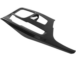 Carbon Fiber Style Center Console Gear Shift Panel Cover Trim Vervanging voor 5 Series G30 2017-2018 - Gear Panel Cover Trim - Autoaccessoires