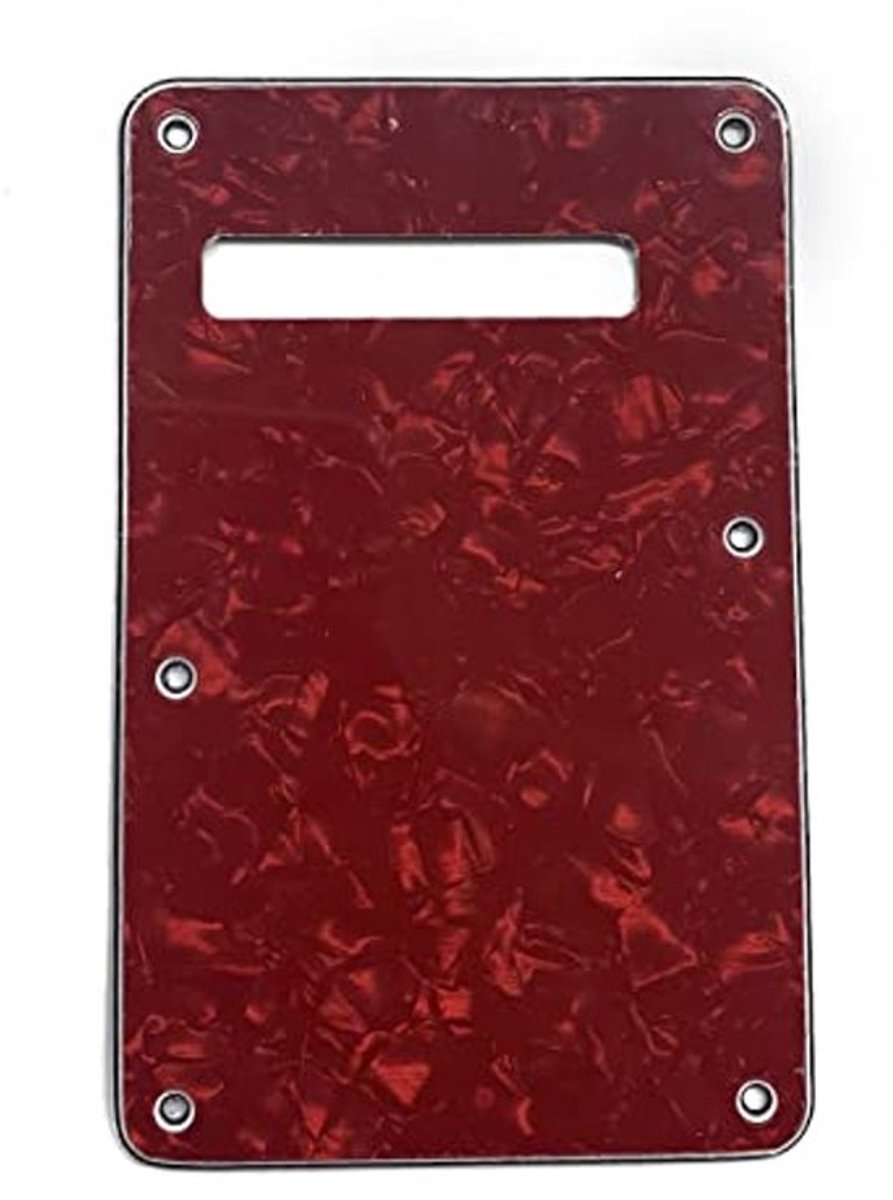 Tremolo cover voor Fender Stratocaster - Rood parel