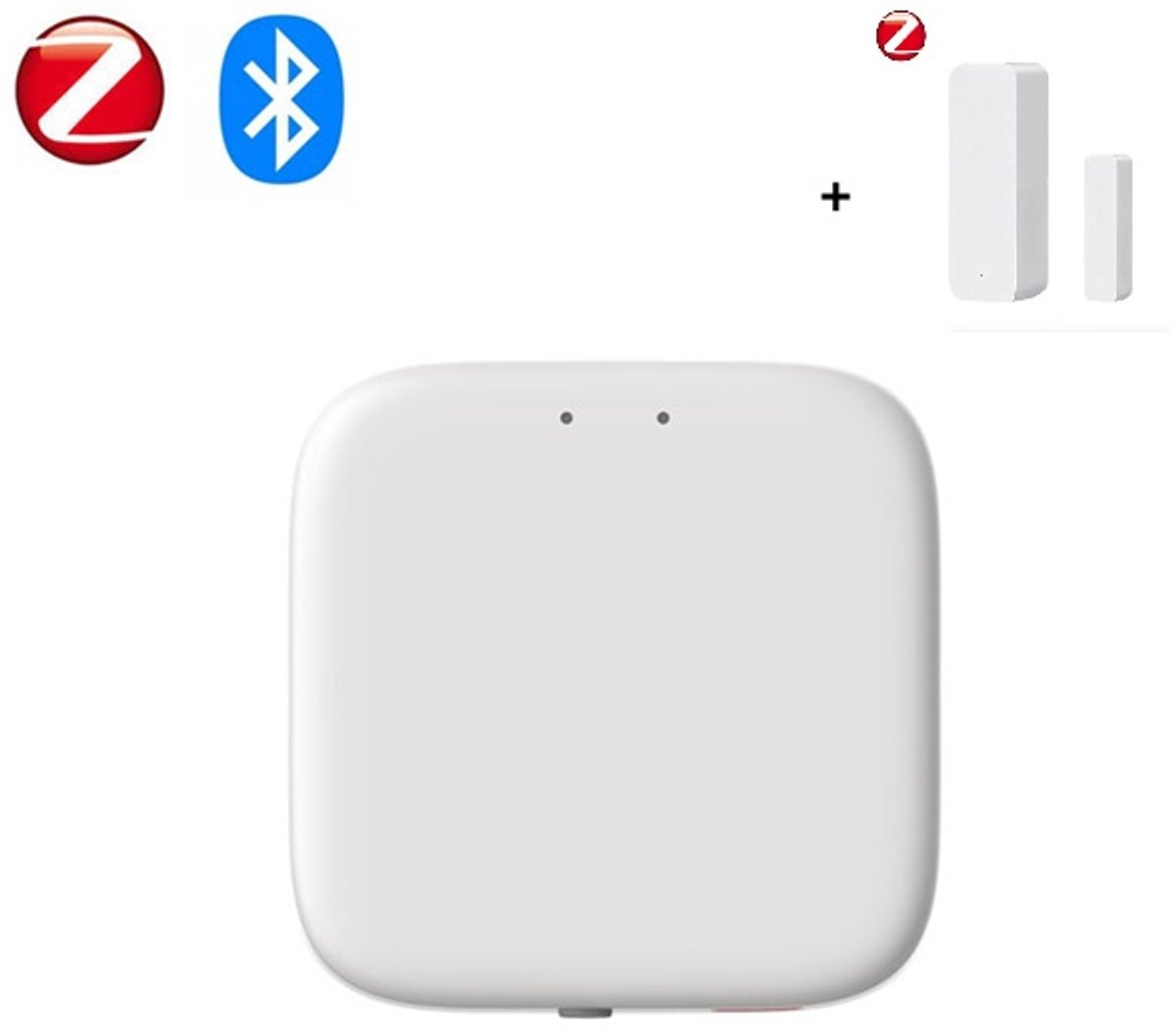 Tuya Zigbee Smart Home Starterkit – Gateway Hub + Deur‑ en Raamsensor | Slimme Beveiligingsset