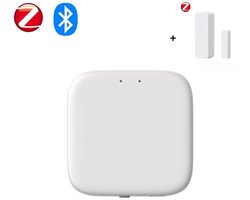 Tuya Zigbee Smart Home Starterkit – Gateway Hub + Deur‑ en Raamsensor | Slimme Beveiligingsset