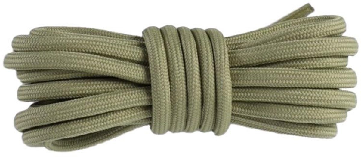 Dailygoods - Cosensi - Dailygoody - Ronde Veters - Vervangende Veters voor Sneakers - 5 mm Dikke Veters - Scheurbestendig - Ideaal voor Buitenschoenen - Geschikt voor Schoen