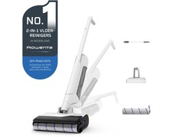 Rowenta X-Clean 10 GZ7540 - 2-in-1 Vloerreiniger - Stofzuiger & dweil in 1 - 60 min gebruikstijd -…
