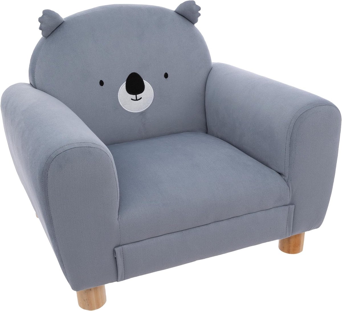 Atmosphera Kinderfauteuil Koala - Grijs - 51 x 42,5 cm