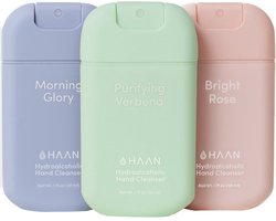 HAAN 3-Pack Mix Handspray Handverzorging Navulbaar 3x 30ml Morning Glory, Purifying Verbena & Bright Rose
