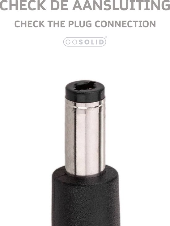 GO SOLID! ® Adapter 42V model XVE083-4200200 (Ronde aansluiting) van GO SOLID! — afbeelding 2