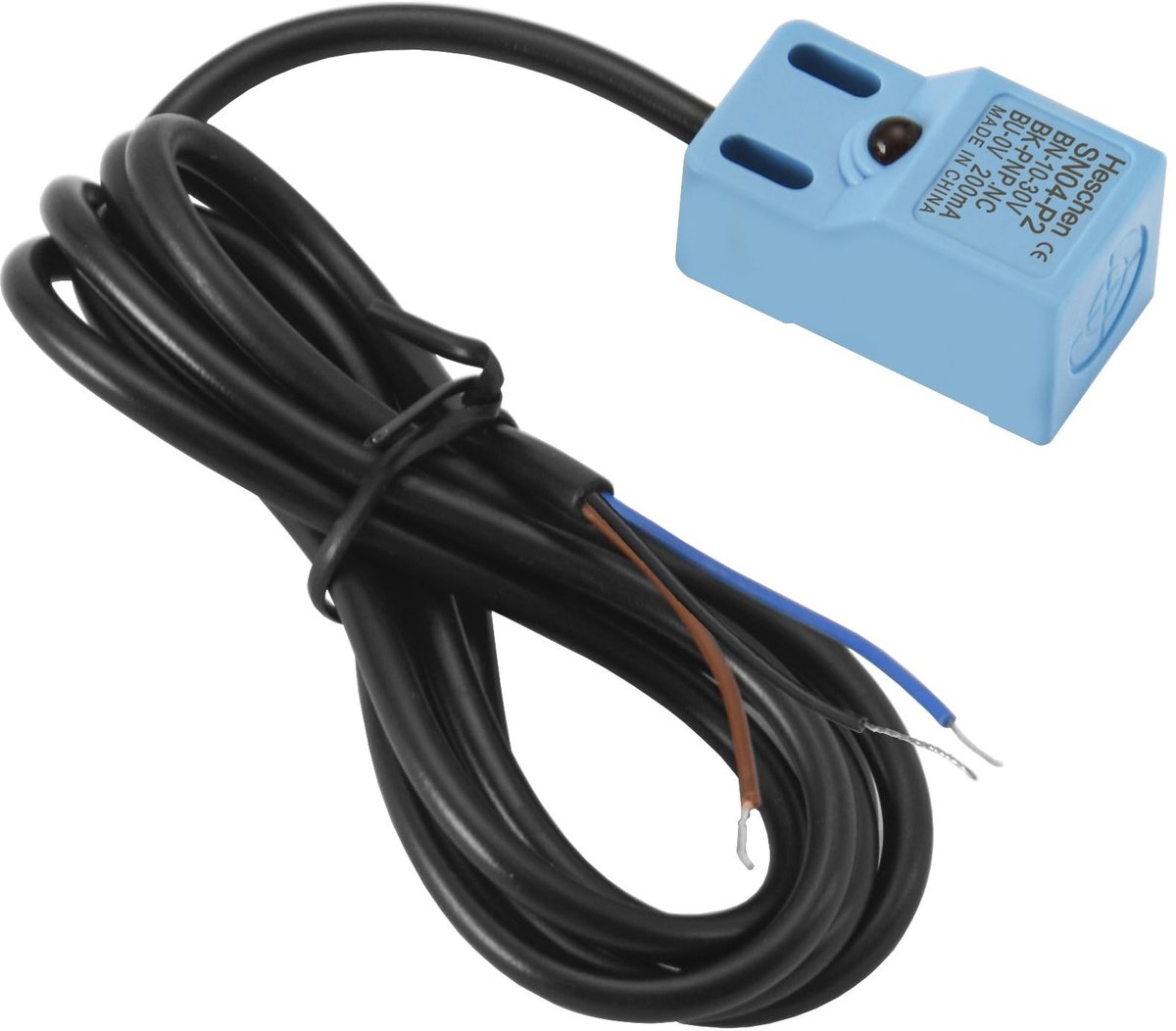 Dailygoods - Dailygoody - Vierkante Inductieve Nabijheid Sensor - 5mm Detectie - Compact en Betrouwbaar - 10-30VDC - Normaal Gesloten - Voor Automatisering - M...