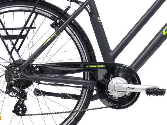 Orus Randonnee elektrische fiets dames 13 Ah grijs van Orus — afbeelding 3