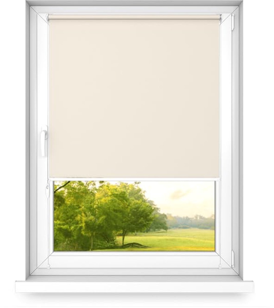 time4blinds - Verduisteringsrolgordijn Zonder Boren - Verduisteringsrolgordijn, Rolgordijn