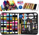 Somstyle Complete Naaiset - 226-Delig - 43 Spoelen Naaigaren - Naaidoos - Multicolor