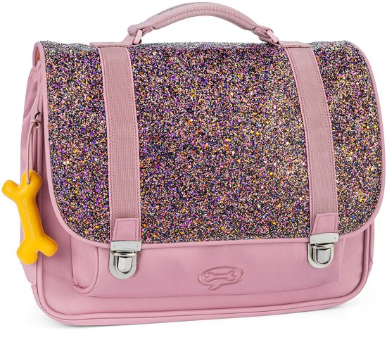 Stones and Bones Cassis - Cartable - Confortable - Renforcé - Glamour - Lila