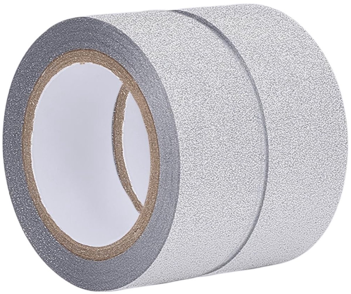 Dailygoods - 2 Rollen Glitter Plakband voor Knutselprojecten