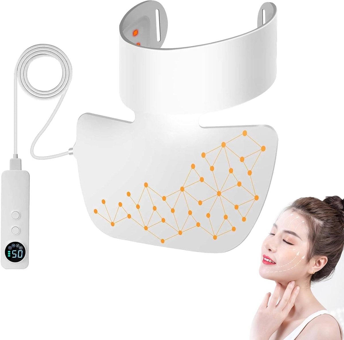 LED Masker- Lichttherapie - LED Gezichtsmasker - Verfrissend