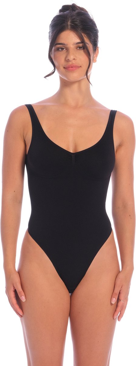 Perfect Shaper Low Back Body Body (lingerie) - Black - Maat XXL
