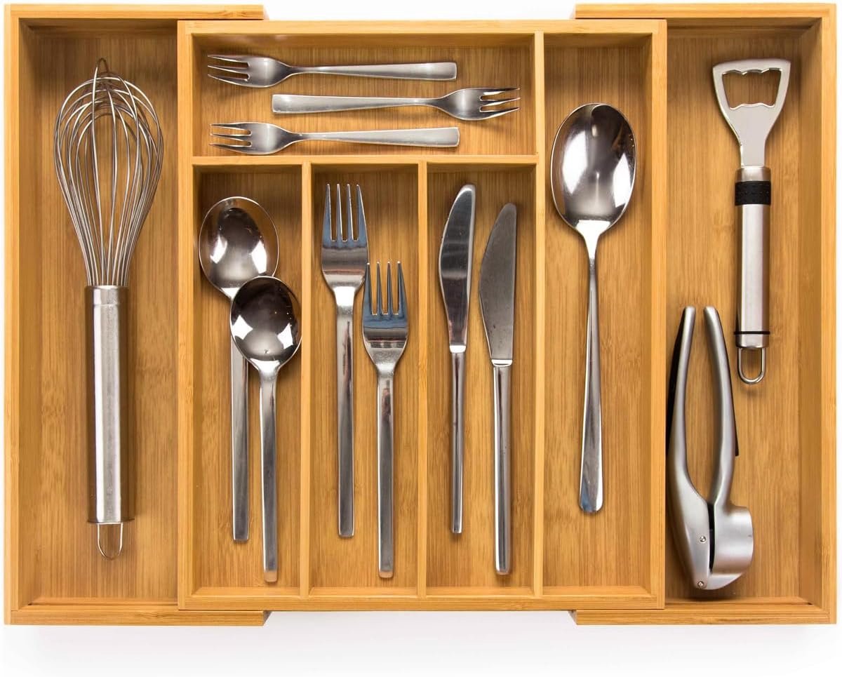 Bestekbak - Lade Organizer - Besteklade - Zwart