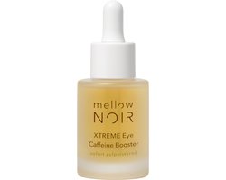 mellow NOIR XTREME Eye Caffeine Booster 15ml - direct effect - tegen donkere kringen en wallen - Oogserum met cafeïne voor vermoeide en gezwollen ogen