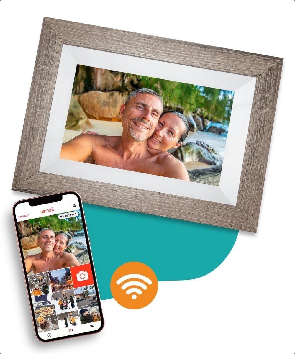 Digitale Fotolijst met Wifi - Fotokader - Fotocadeau